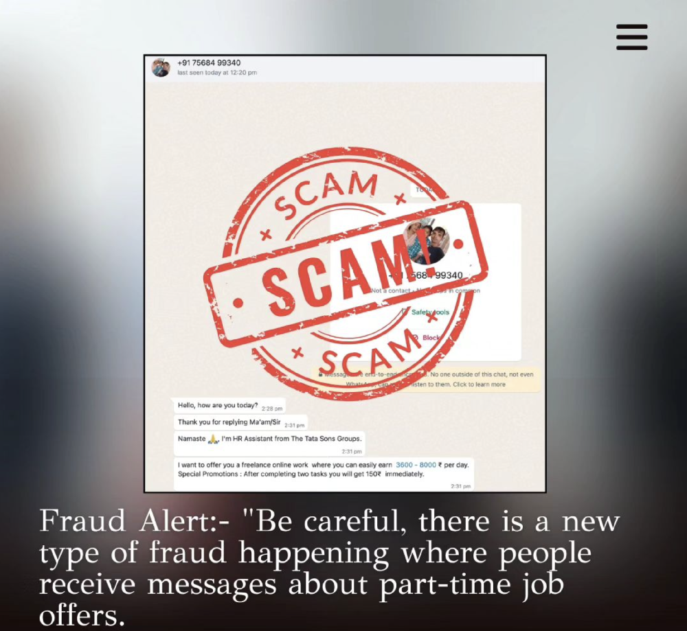 Beware of Fake Part-Time Job Scams: Protect Yourself from Fraud